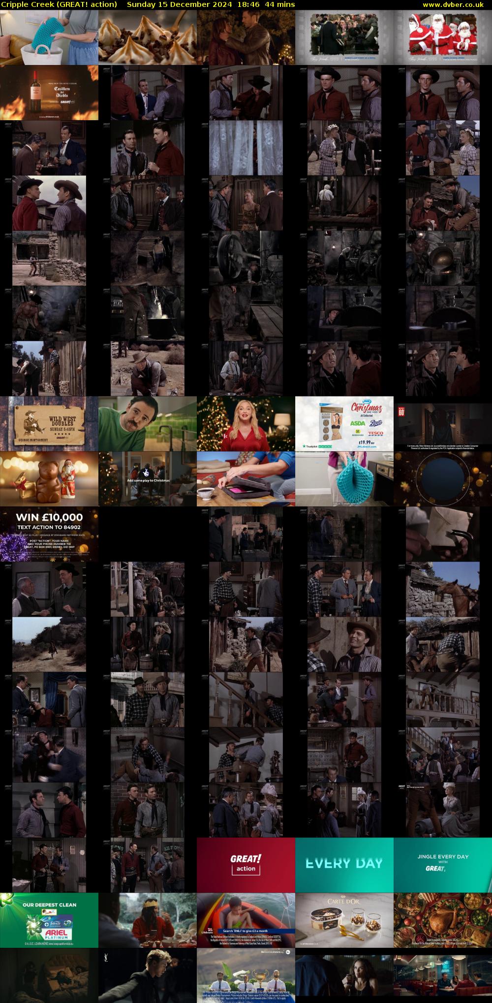 Cripple Creek (GREAT! action) Sunday 15 December 2024 18:46 - 19:30