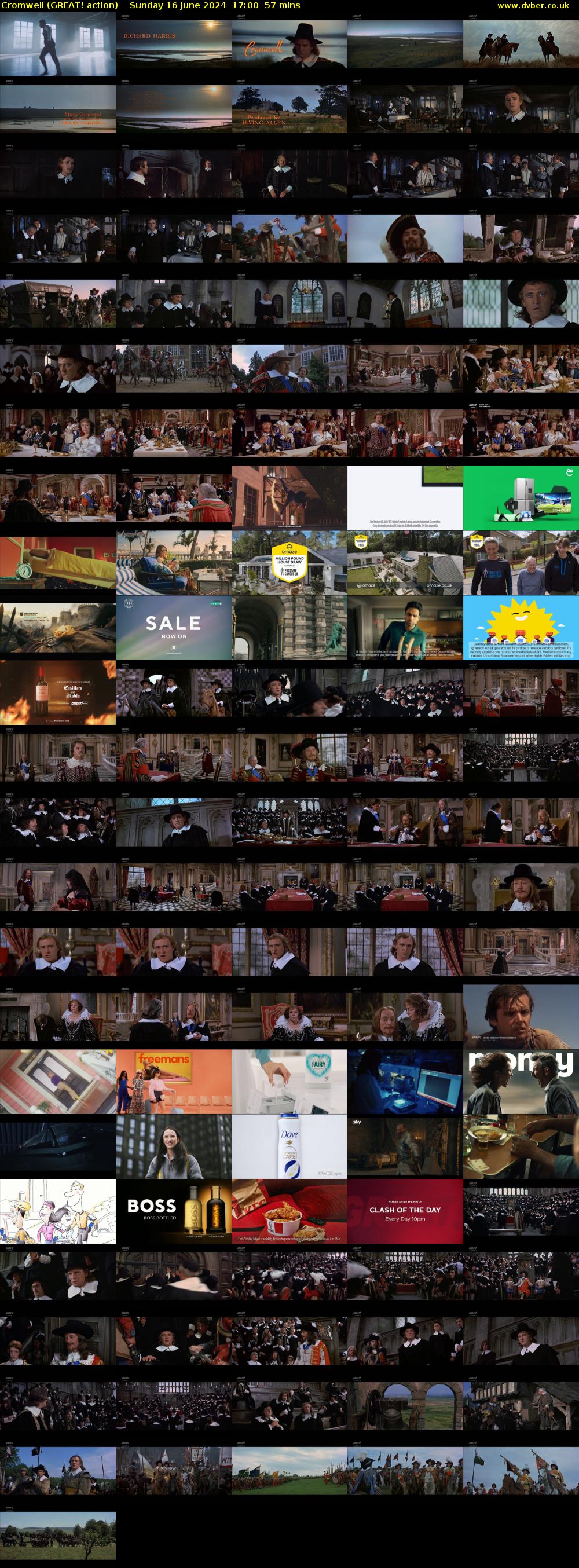 Cromwell (GREAT! action) Sunday 16 June 2024 17:00 - 17:57