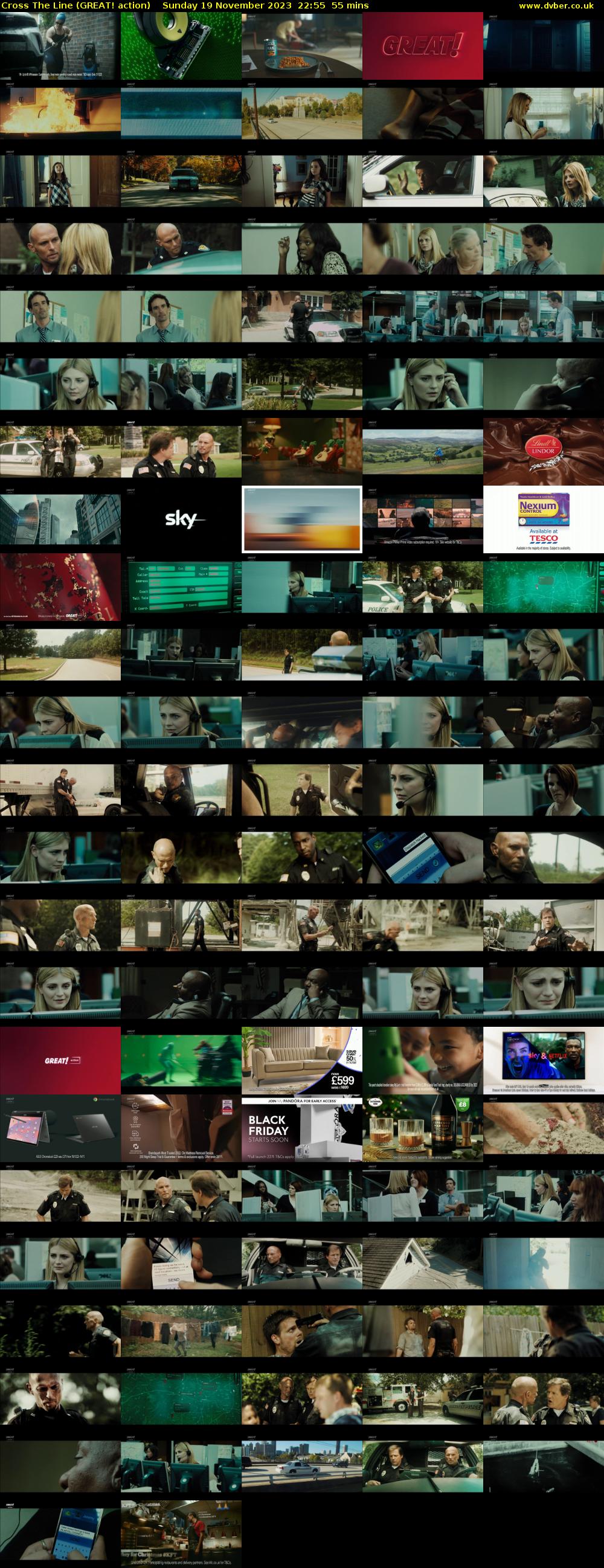 Cross The Line (GREAT! action) Sunday 19 November 2023 22:55 - 23:50