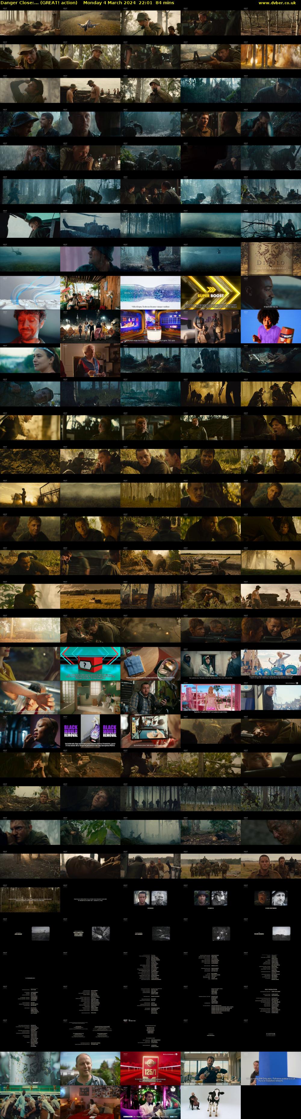 Danger Close:... (GREAT! action) Monday 4 March 2024 22:01 - 23:25