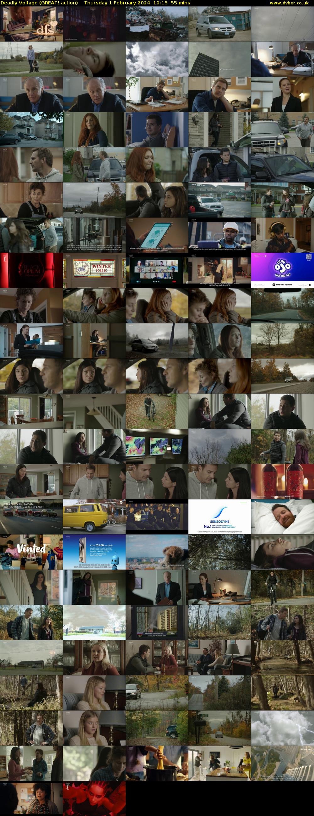 Deadly Voltage (GREAT! action) Thursday 1 February 2024 19:15 - 20:10