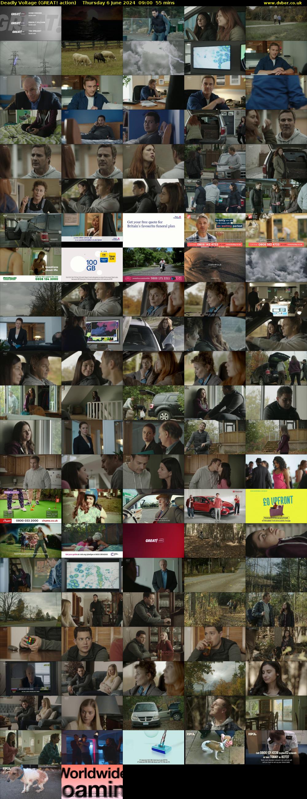 Deadly Voltage (GREAT! action) Thursday 6 June 2024 09:00 - 09:55
