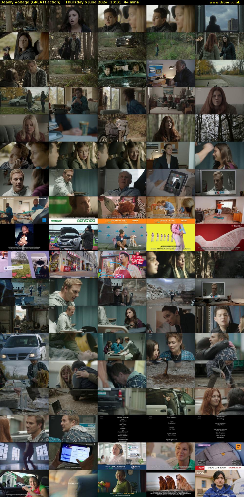 Deadly Voltage (GREAT! action) Thursday 6 June 2024 10:01 - 10:45