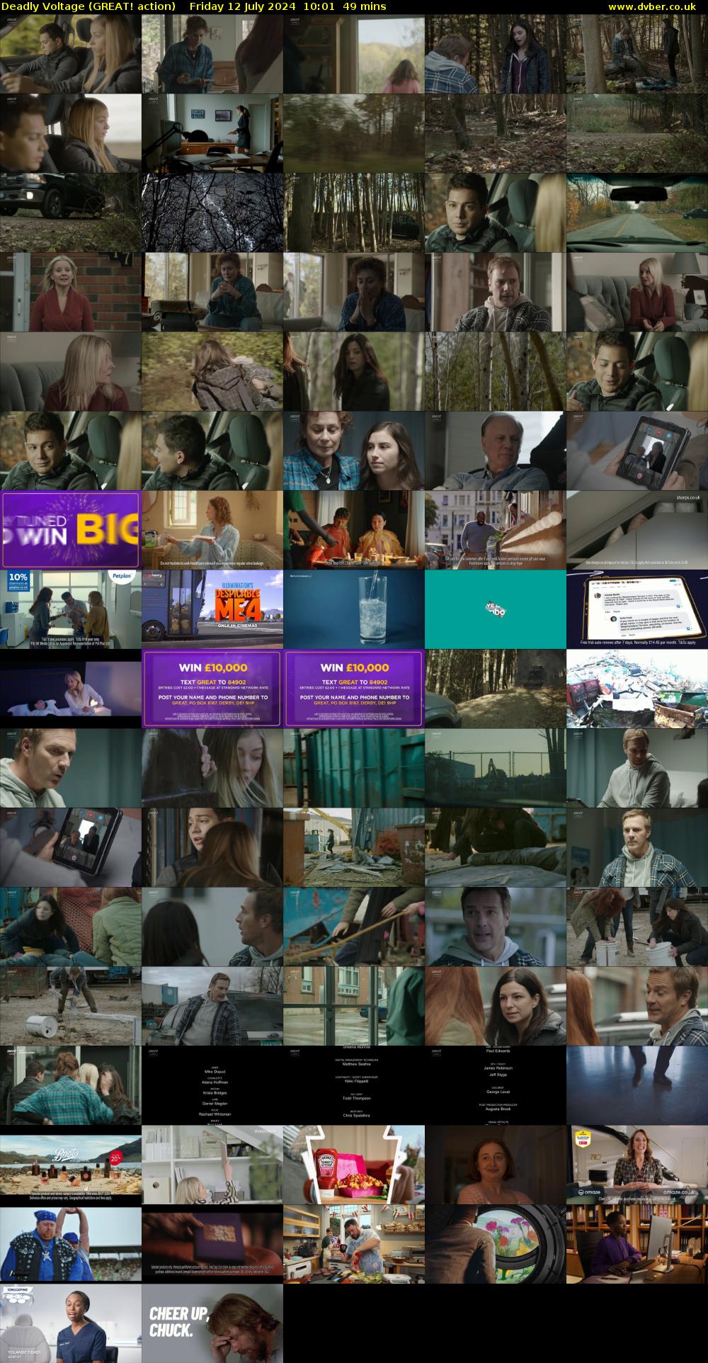 Deadly Voltage (GREAT! action) Friday 12 July 2024 10:01 - 10:50