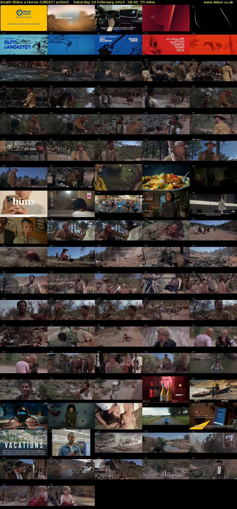 Death Rides a Horse (GREAT! action) Saturday 10 February 2024 18:40 - 19:35