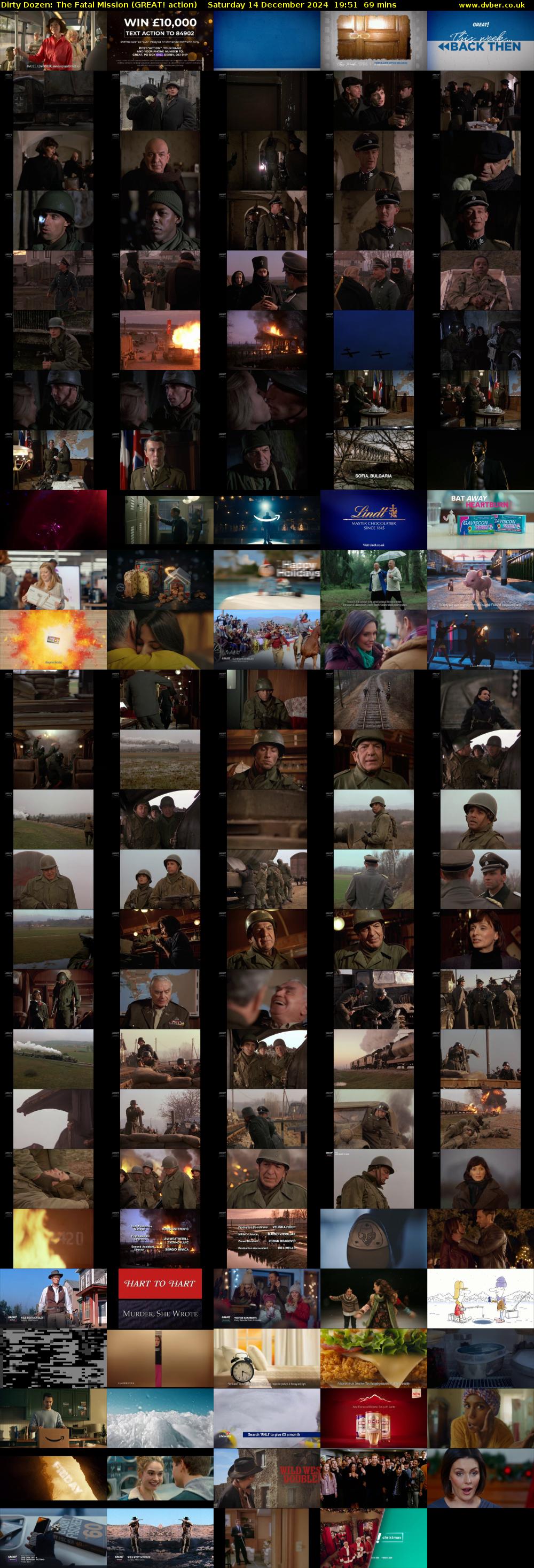 Dirty Dozen: The Fatal Mission (GREAT! action) Saturday 14 December 2024 19:51 - 21:00