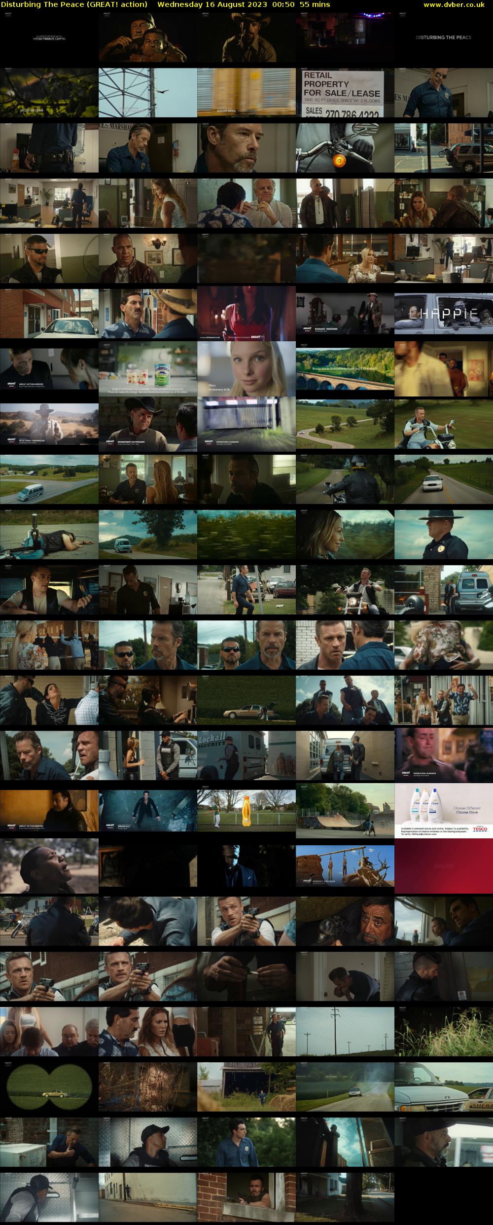 Disturbing The Peace (GREAT! action) Wednesday 16 August 2023 00:50 - 01:45