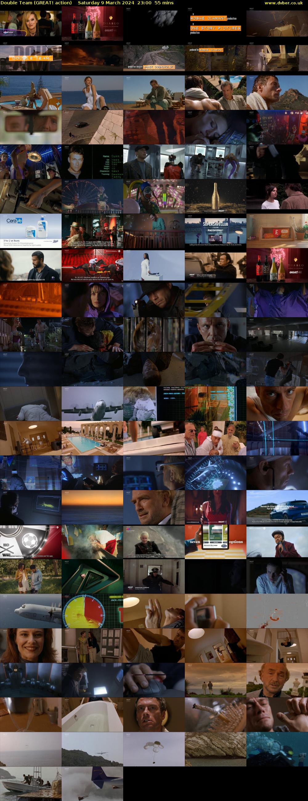 Double Team (GREAT! action) Saturday 9 March 2024 23:00 - 23:55