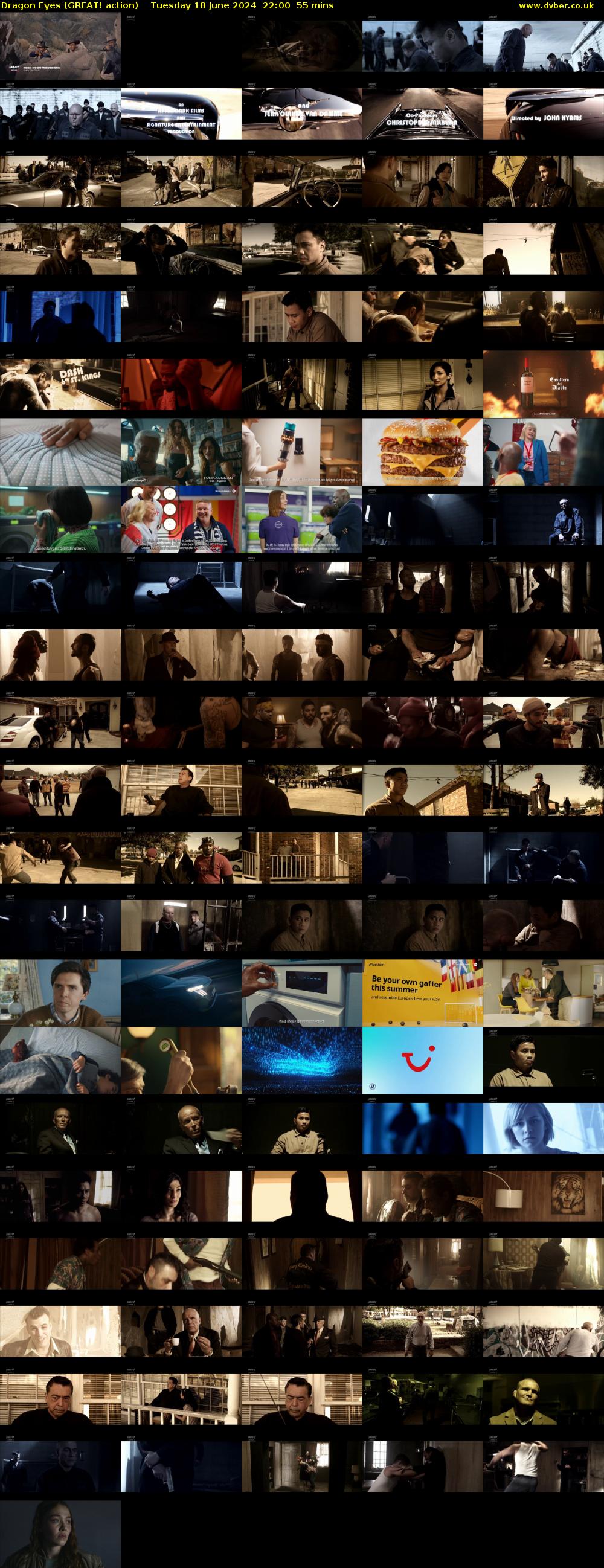 Dragon Eyes (GREAT! action) Tuesday 18 June 2024 22:00 - 22:55
