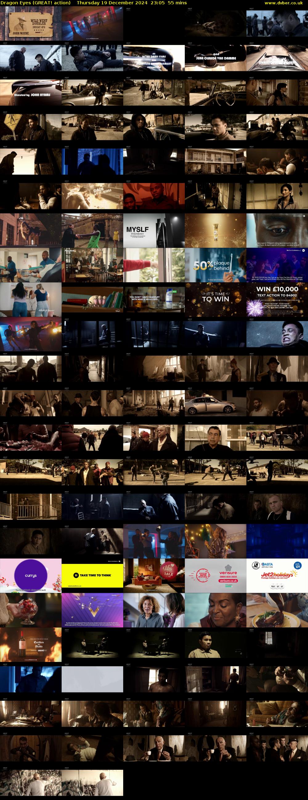 Dragon Eyes (GREAT! action) Thursday 19 December 2024 23:05 - 00:00