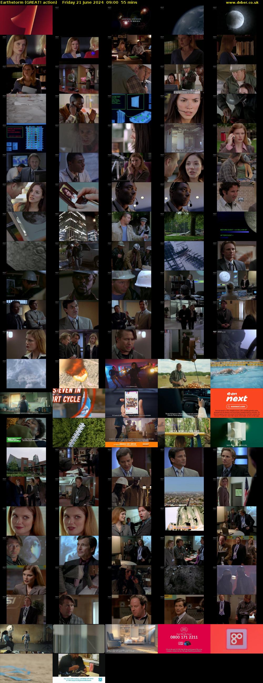 Earthstorm (GREAT! action) Friday 21 June 2024 09:00 - 09:55