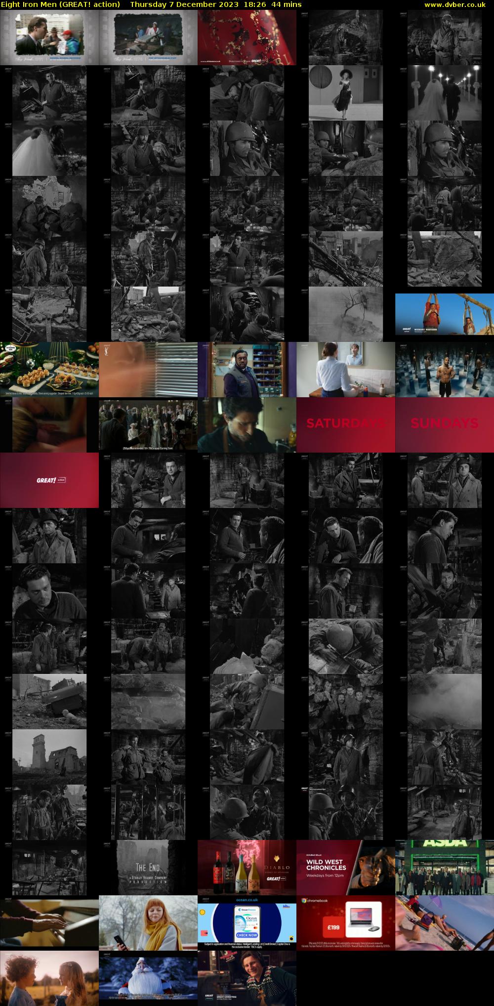 Eight Iron Men (GREAT! action) Thursday 7 December 2023 18:26 - 19:10