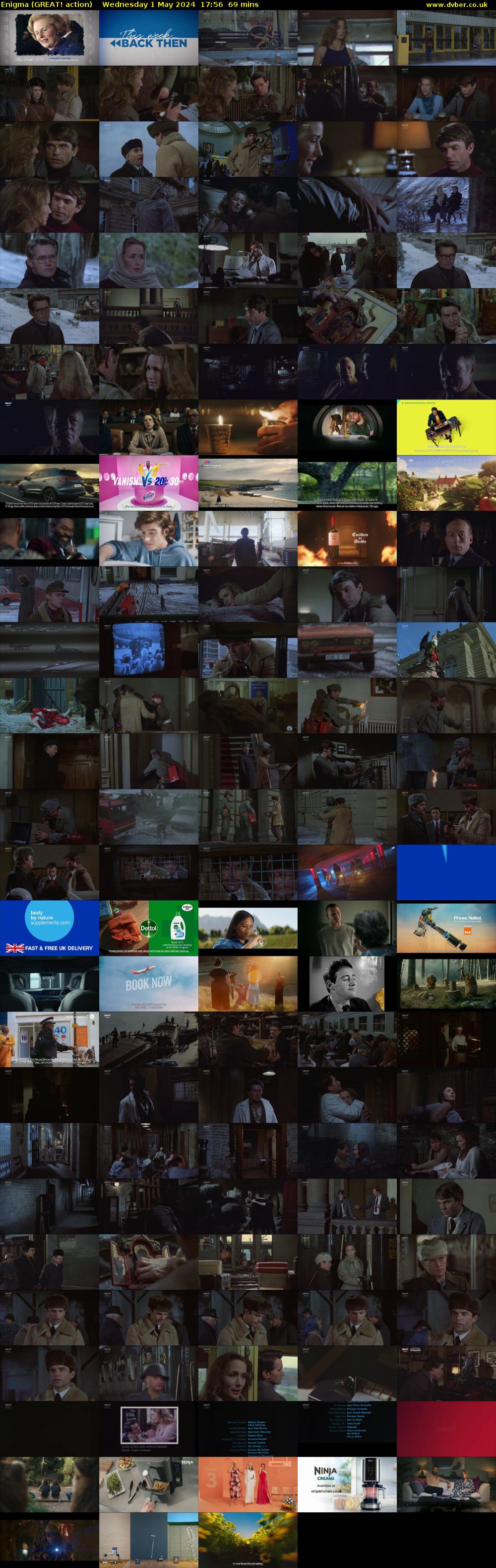 Enigma (GREAT! action) Wednesday 1 May 2024 17:56 - 19:05