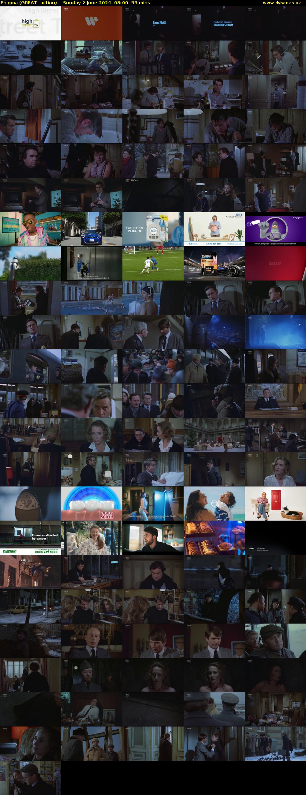 Enigma (GREAT! action) Sunday 2 June 2024 08:00 - 08:55