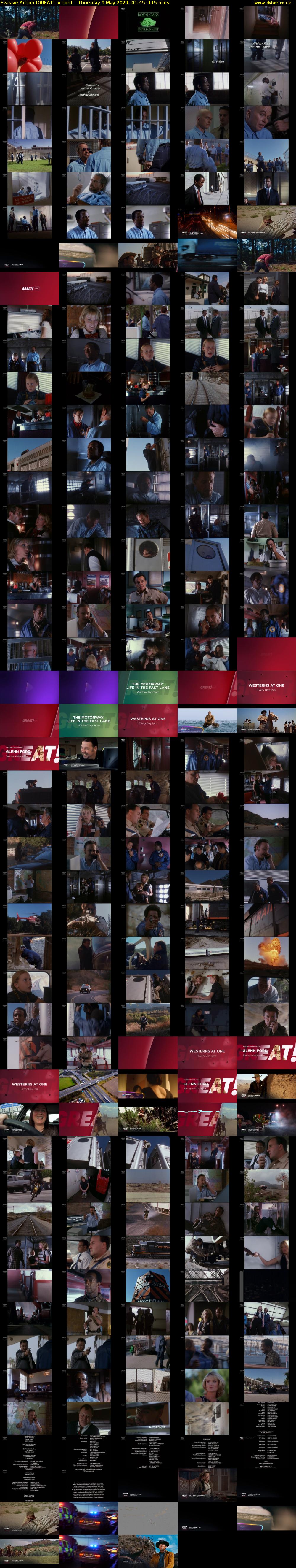 Evasive Action (GREAT! action) Thursday 9 May 2024 01:45 - 03:40
