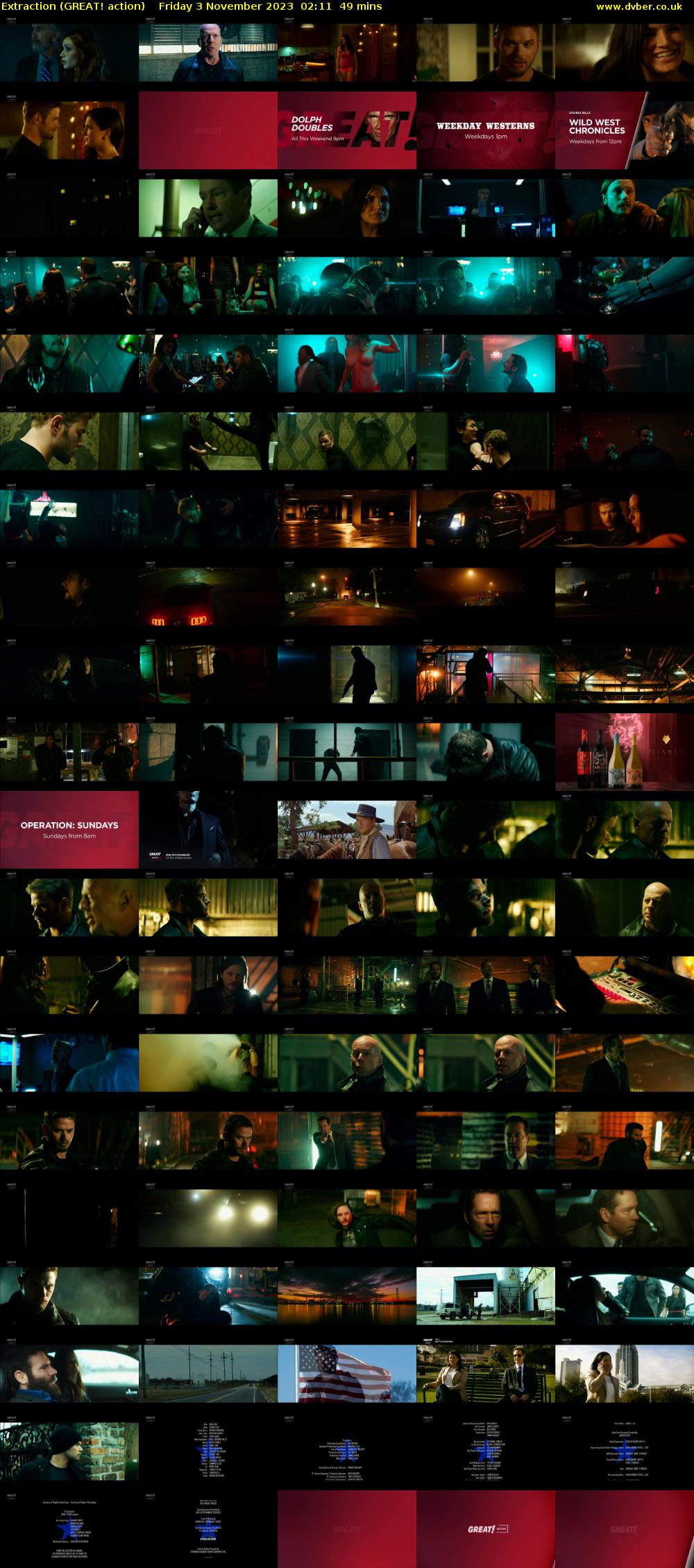 Extraction (GREAT! action) Friday 3 November 2023 02:11 - 03:00
