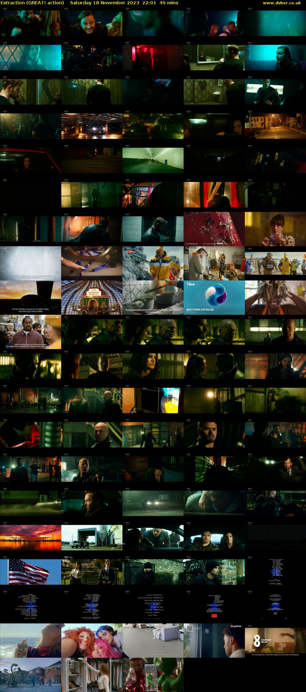 Extraction (GREAT! action) Saturday 18 November 2023 22:01 - 22:50