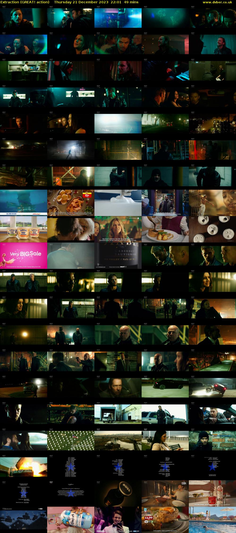 Extraction (GREAT! action) Thursday 21 December 2023 22:01 - 22:50