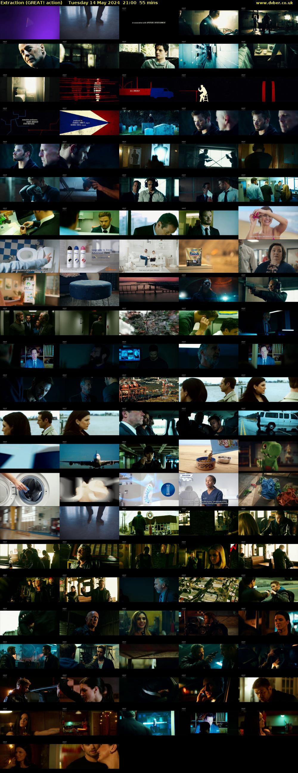 Extraction (GREAT! action) Tuesday 14 May 2024 21:00 - 21:55