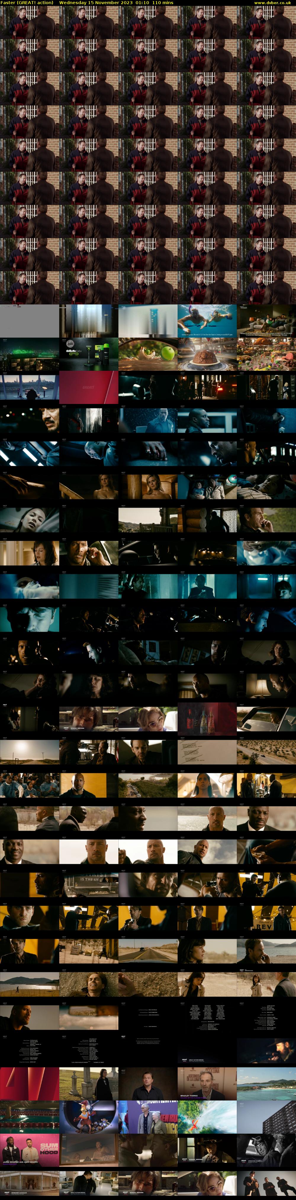 Faster (GREAT! action) Wednesday 15 November 2023 01:10 - 03:00