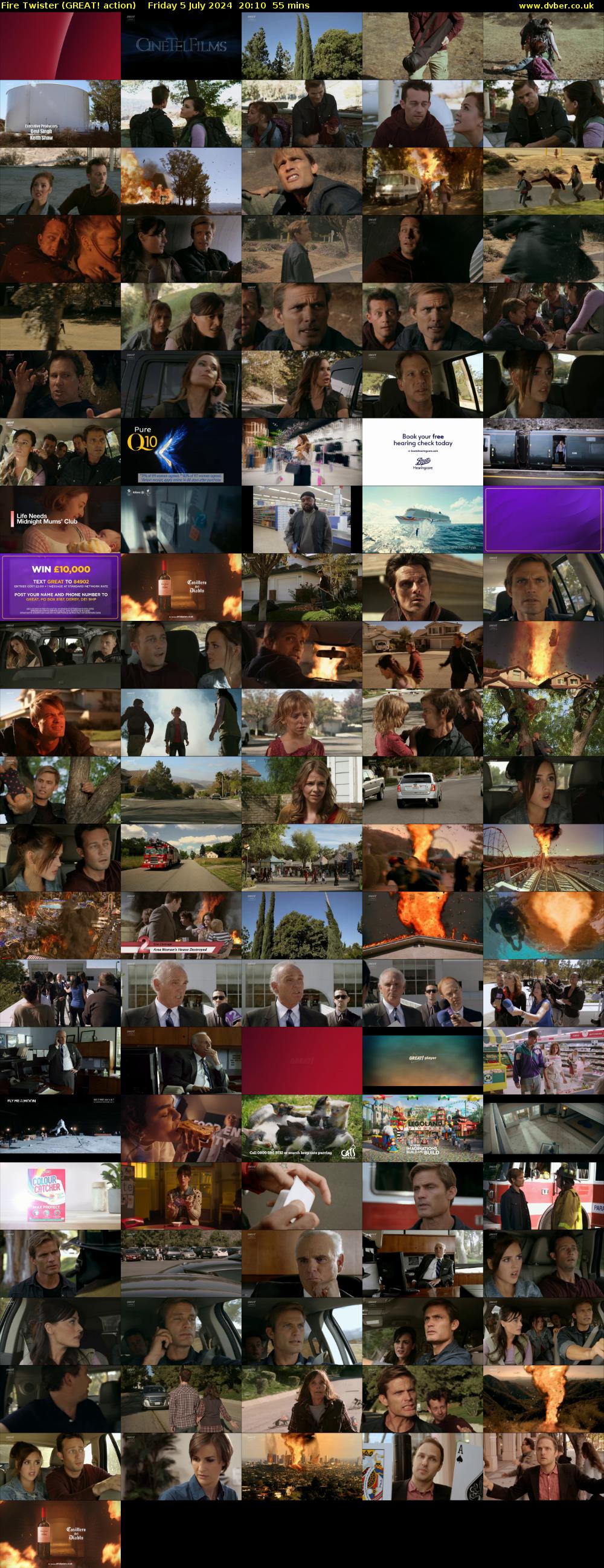 Fire Twister (GREAT! action) Friday 5 July 2024 20:10 - 21:05
