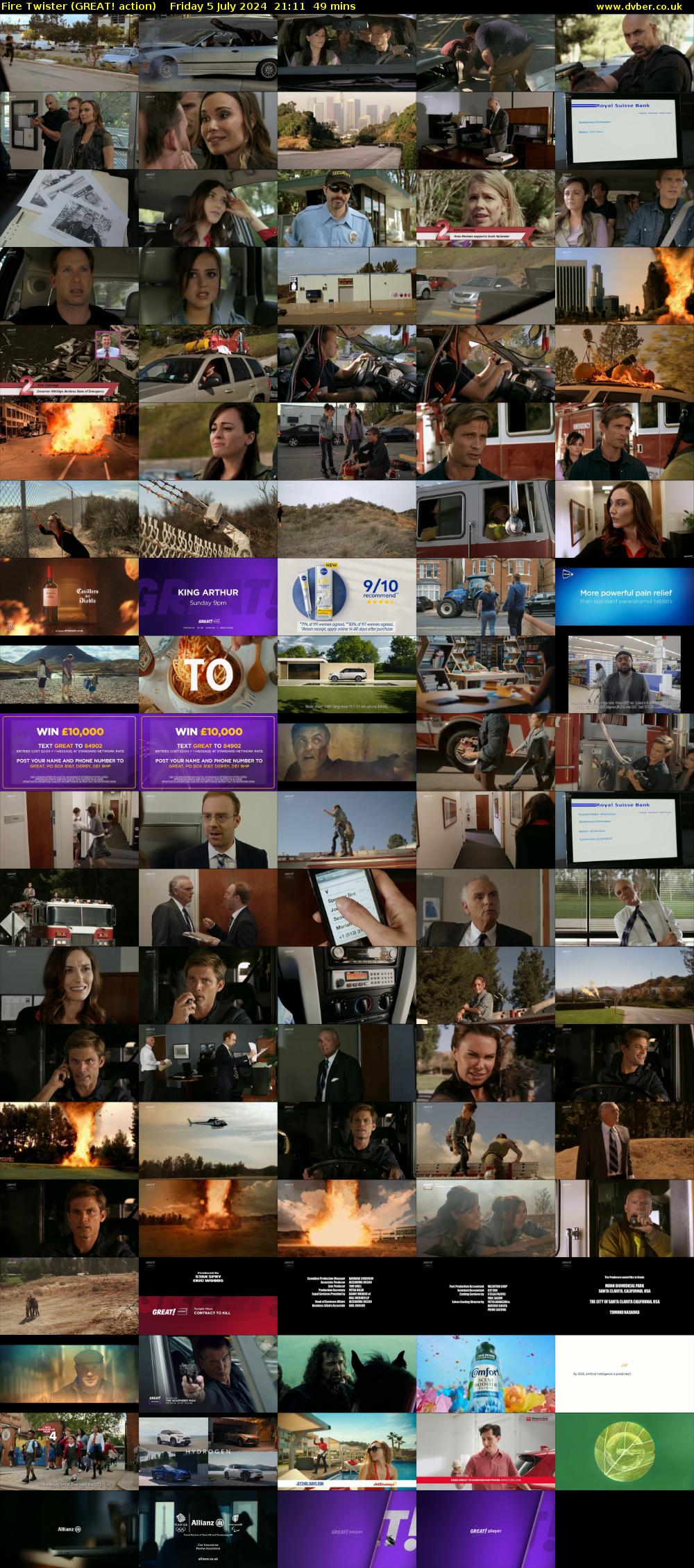 Fire Twister (GREAT! action) Friday 5 July 2024 21:11 - 22:00