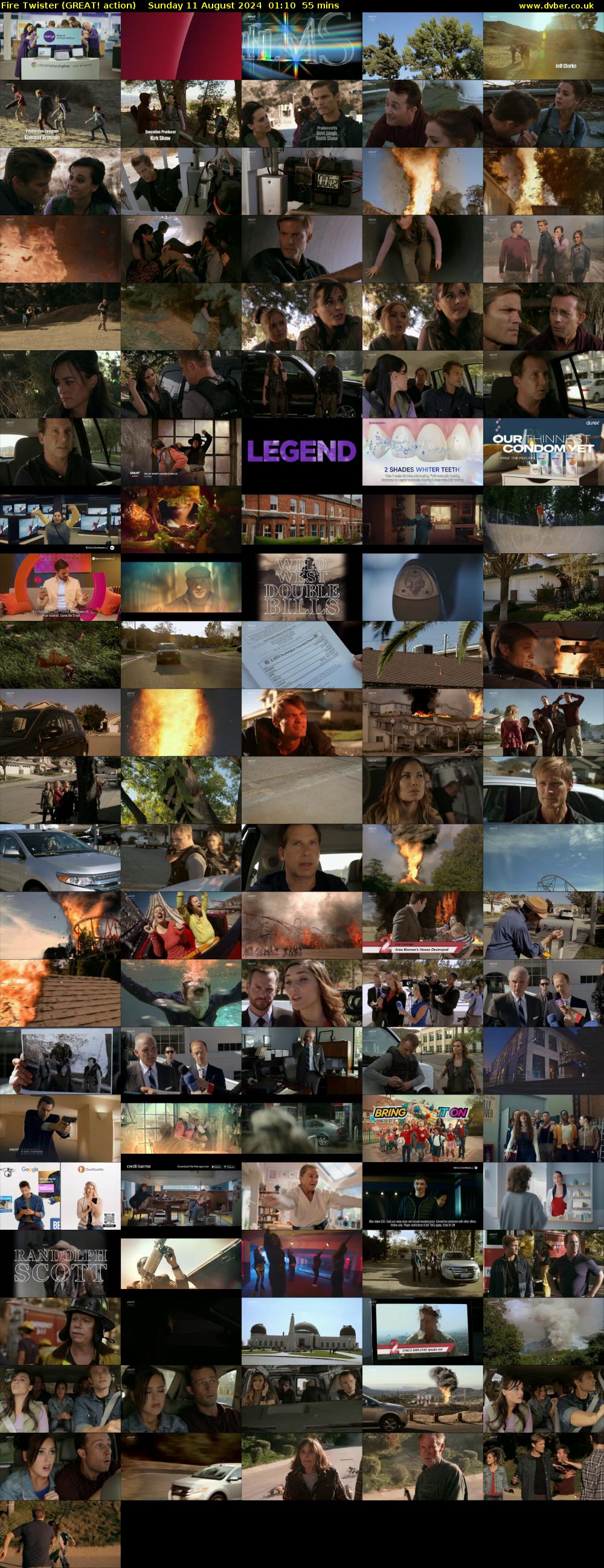 Fire Twister (GREAT! action) Sunday 11 August 2024 01:10 - 02:05