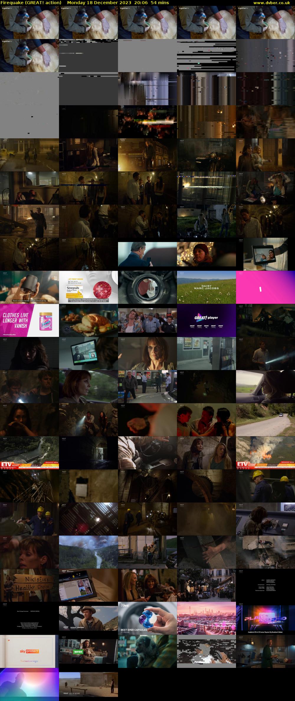 Firequake (GREAT! action) Monday 18 December 2023 20:06 - 21:00