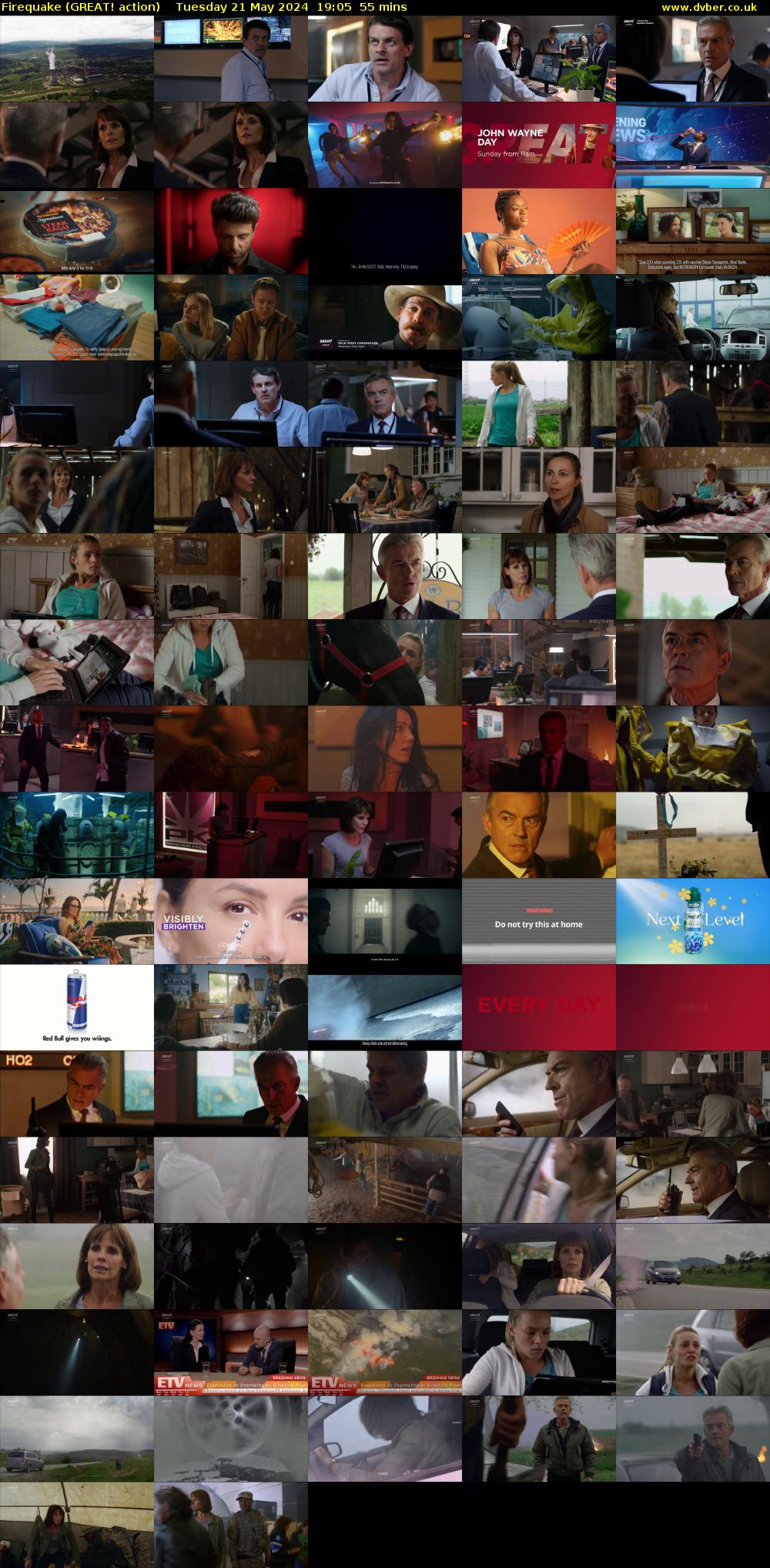 Firequake (GREAT! action) Tuesday 21 May 2024 19:05 - 20:00