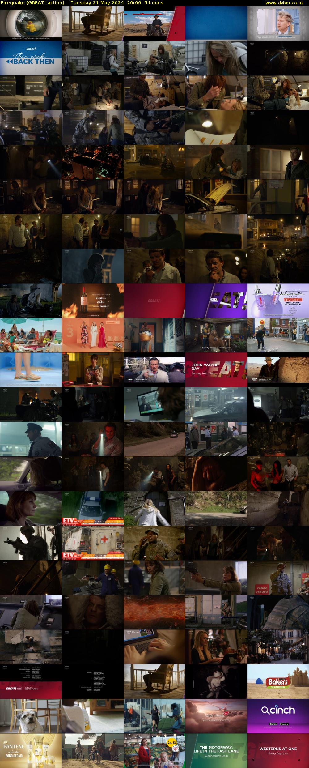 Firequake (GREAT! action) Tuesday 21 May 2024 20:06 - 21:00