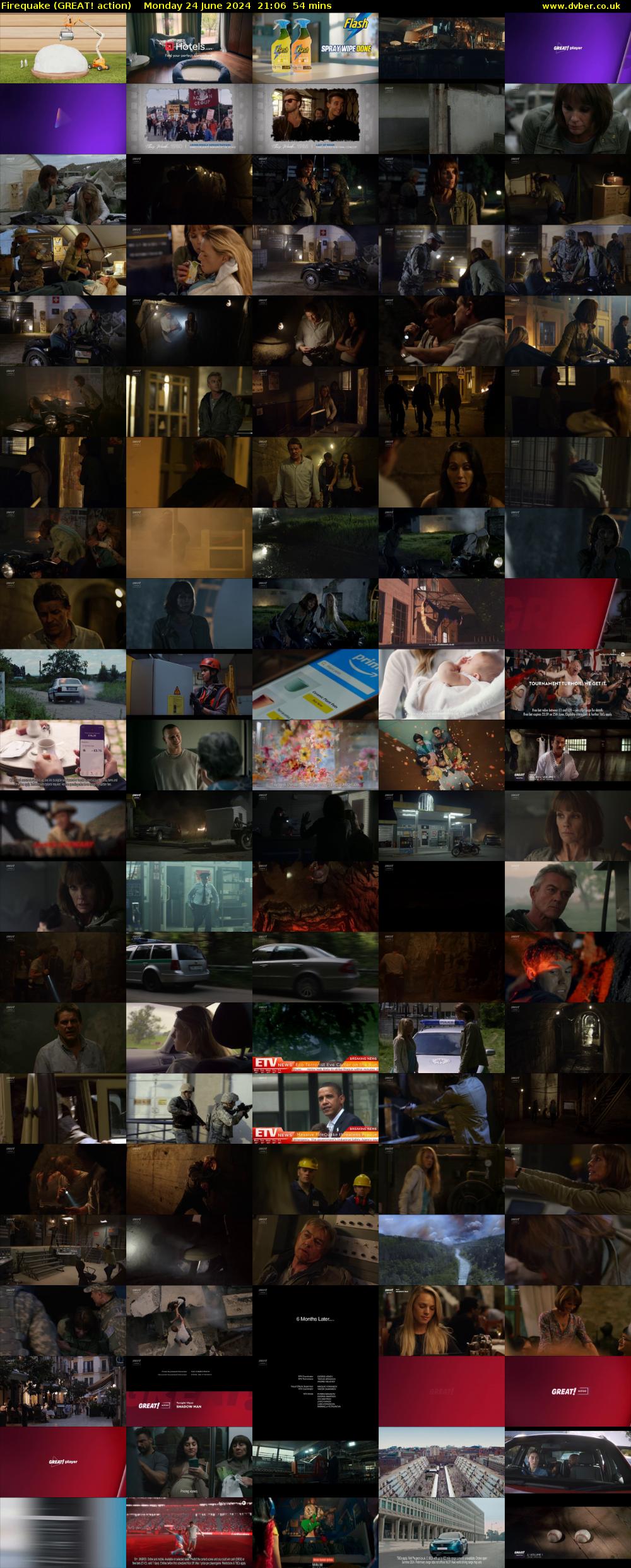 Firequake (GREAT! action) Monday 24 June 2024 21:06 - 22:00