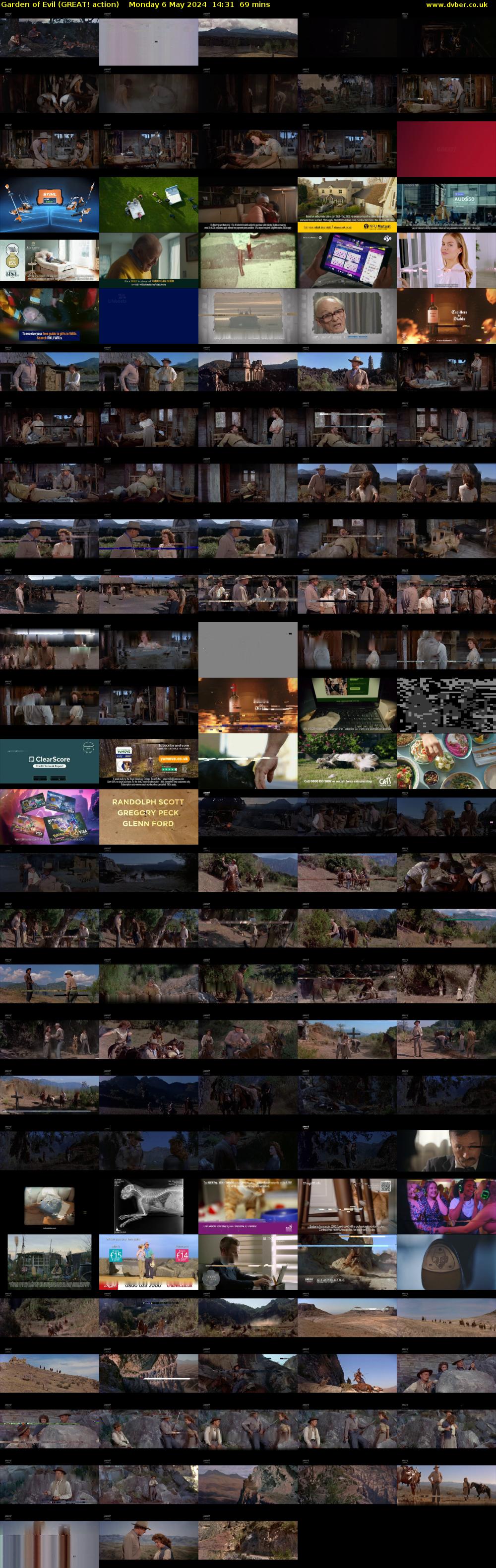 Garden of Evil (GREAT! action) Monday 6 May 2024 14:31 - 15:40