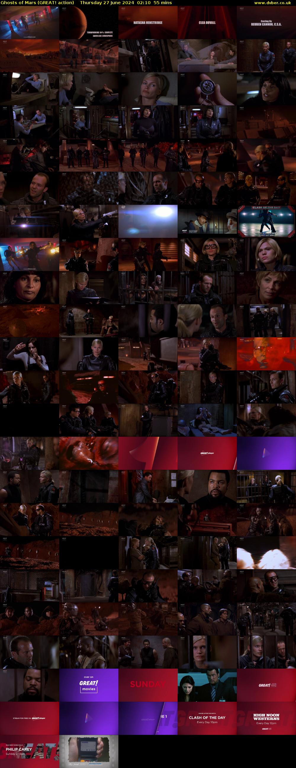 Ghosts of Mars (GREAT! action) Thursday 27 June 2024 02:10 - 03:05