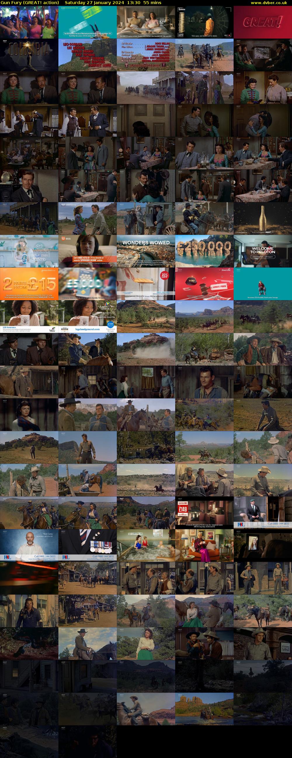 Gun Fury (GREAT! action) Saturday 27 January 2024 13:30 - 14:25