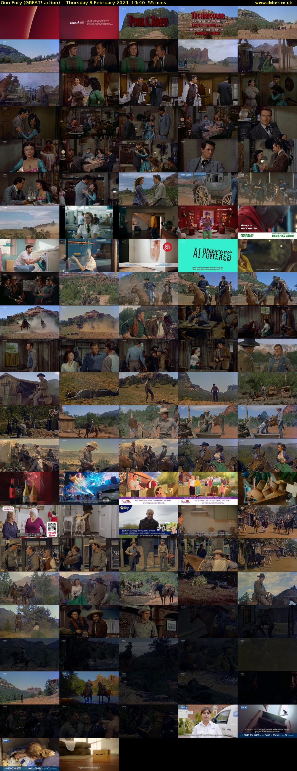 Gun Fury (GREAT! action) Thursday 8 February 2024 14:40 - 15:35