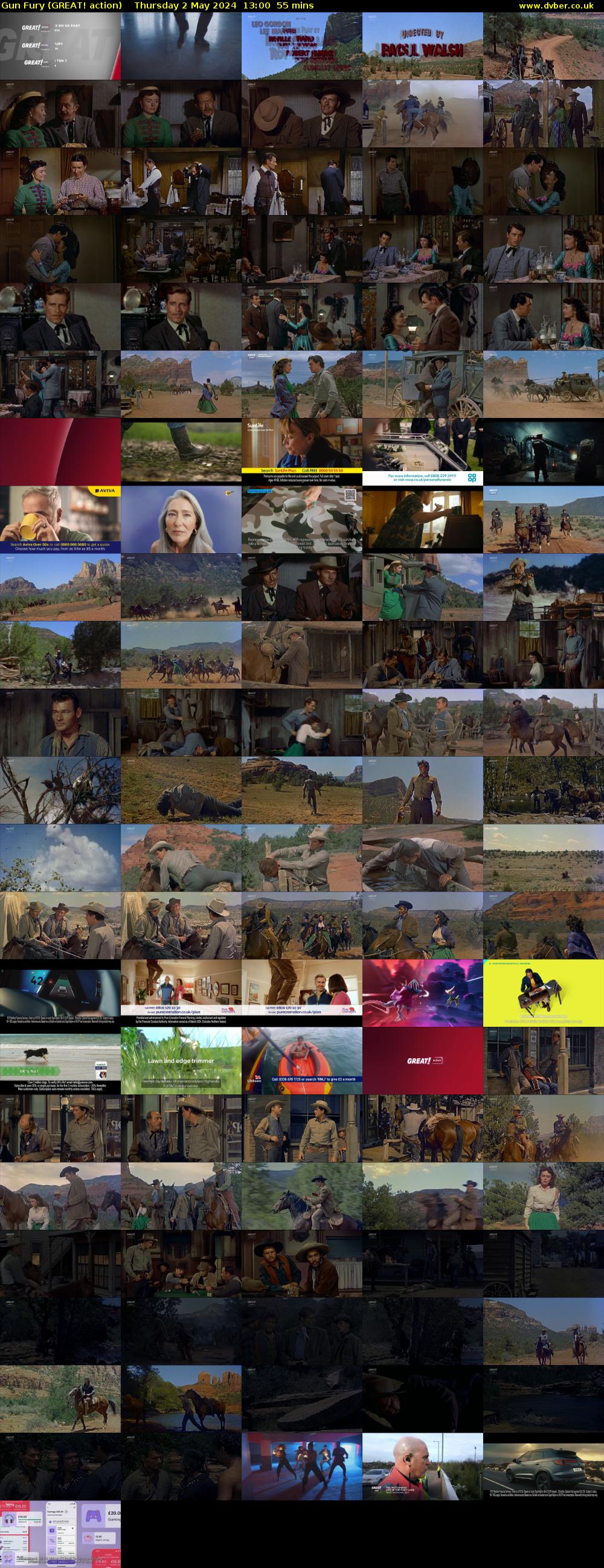 Gun Fury (GREAT! action) Thursday 2 May 2024 13:00 - 13:55