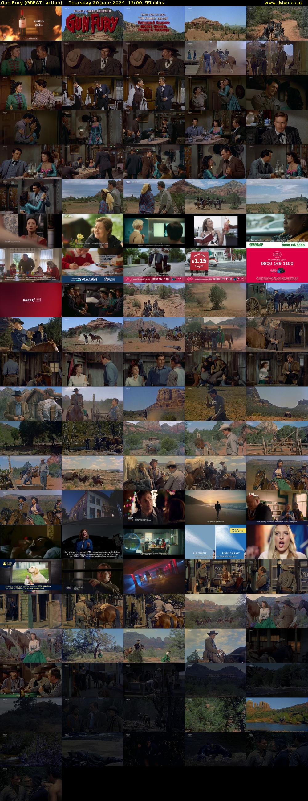Gun Fury (GREAT! action) Thursday 20 June 2024 12:00 - 12:55