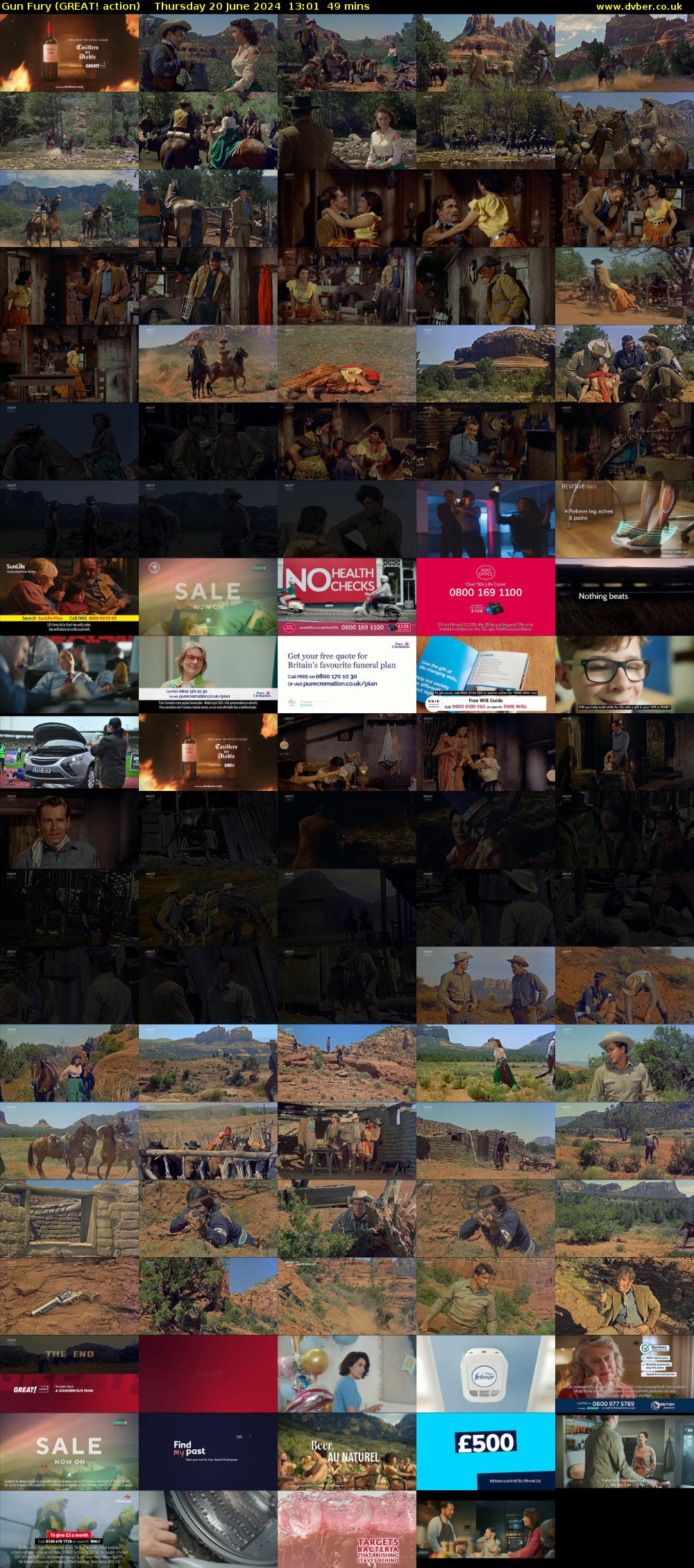 Gun Fury (GREAT! action) Thursday 20 June 2024 13:01 - 13:50
