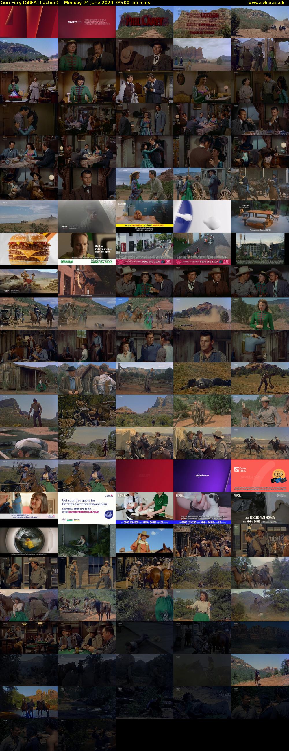 Gun Fury (GREAT! action) Monday 24 June 2024 09:00 - 09:55