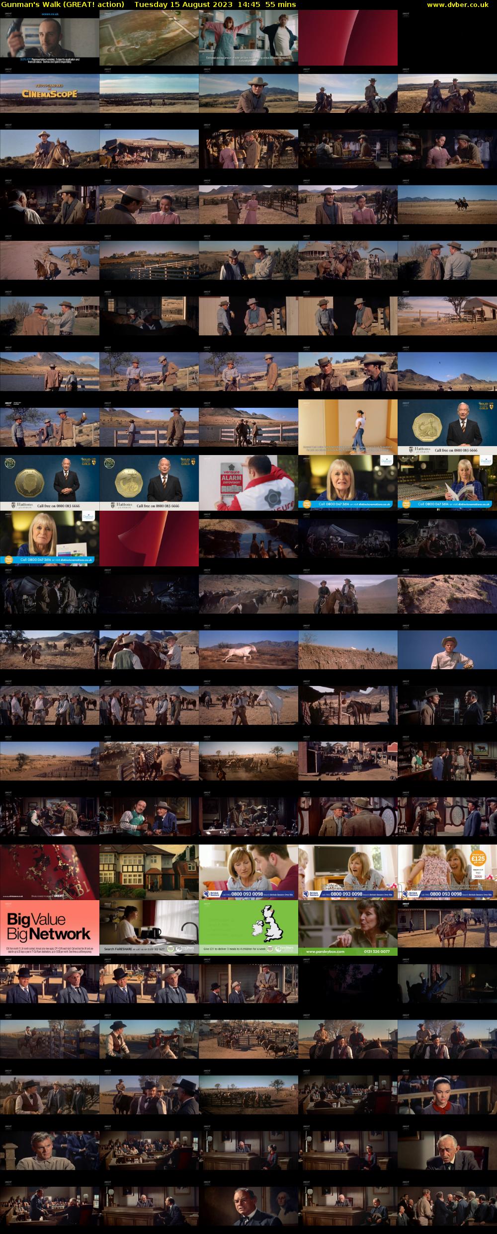 Gunman's Walk (GREAT! action) Tuesday 15 August 2023 14:45 - 15:40
