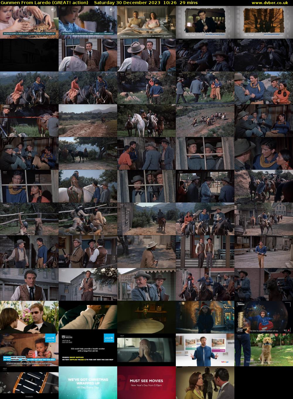 Gunmen From Laredo (GREAT! action) Saturday 30 December 2023 10:26 - 10:55