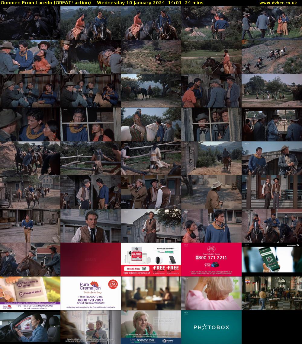 Gunmen From Laredo (GREAT! action) Wednesday 10 January 2024 14:01 - 14:25