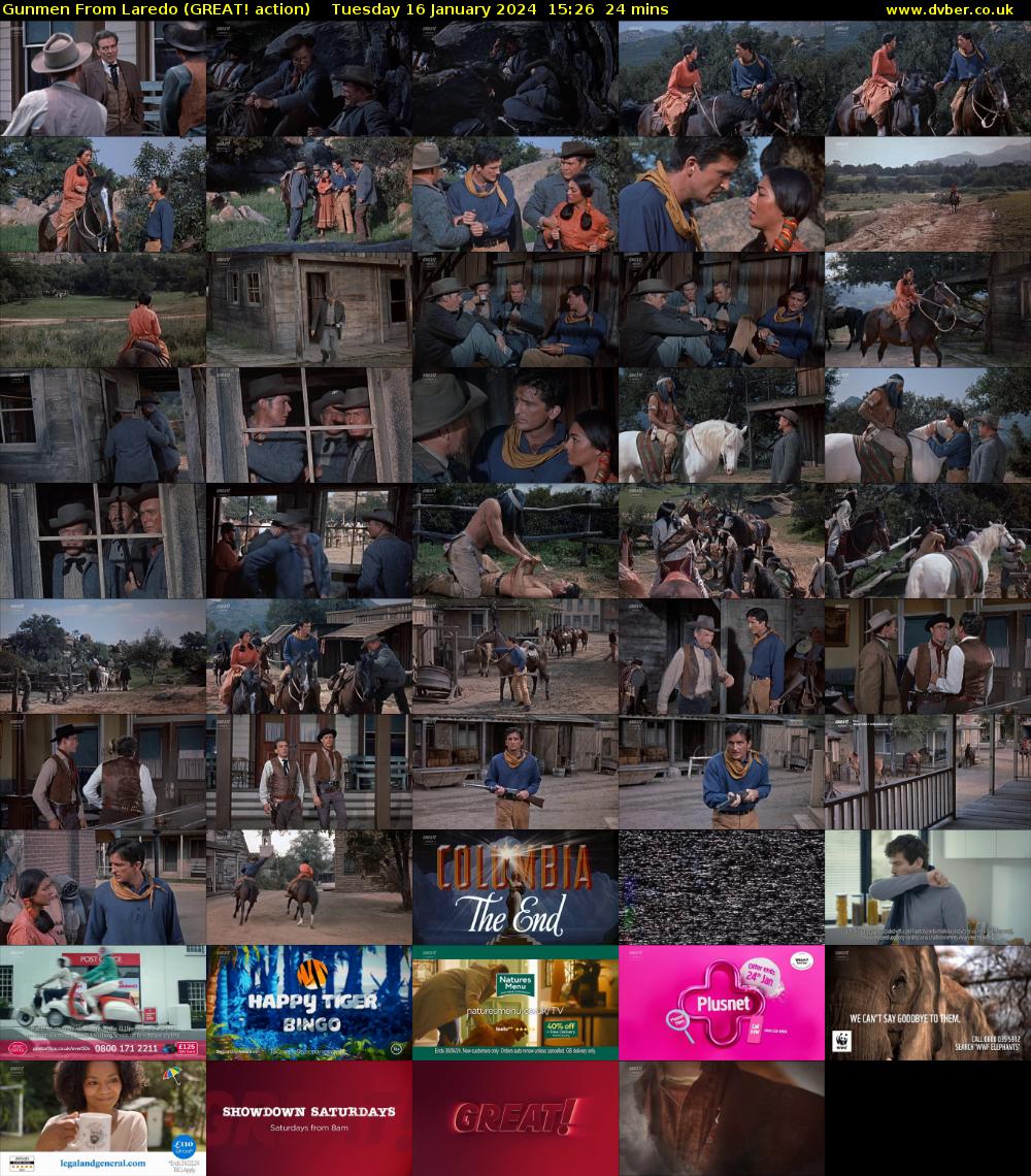 Gunmen From Laredo (GREAT! action) Tuesday 16 January 2024 15:26 - 15:50