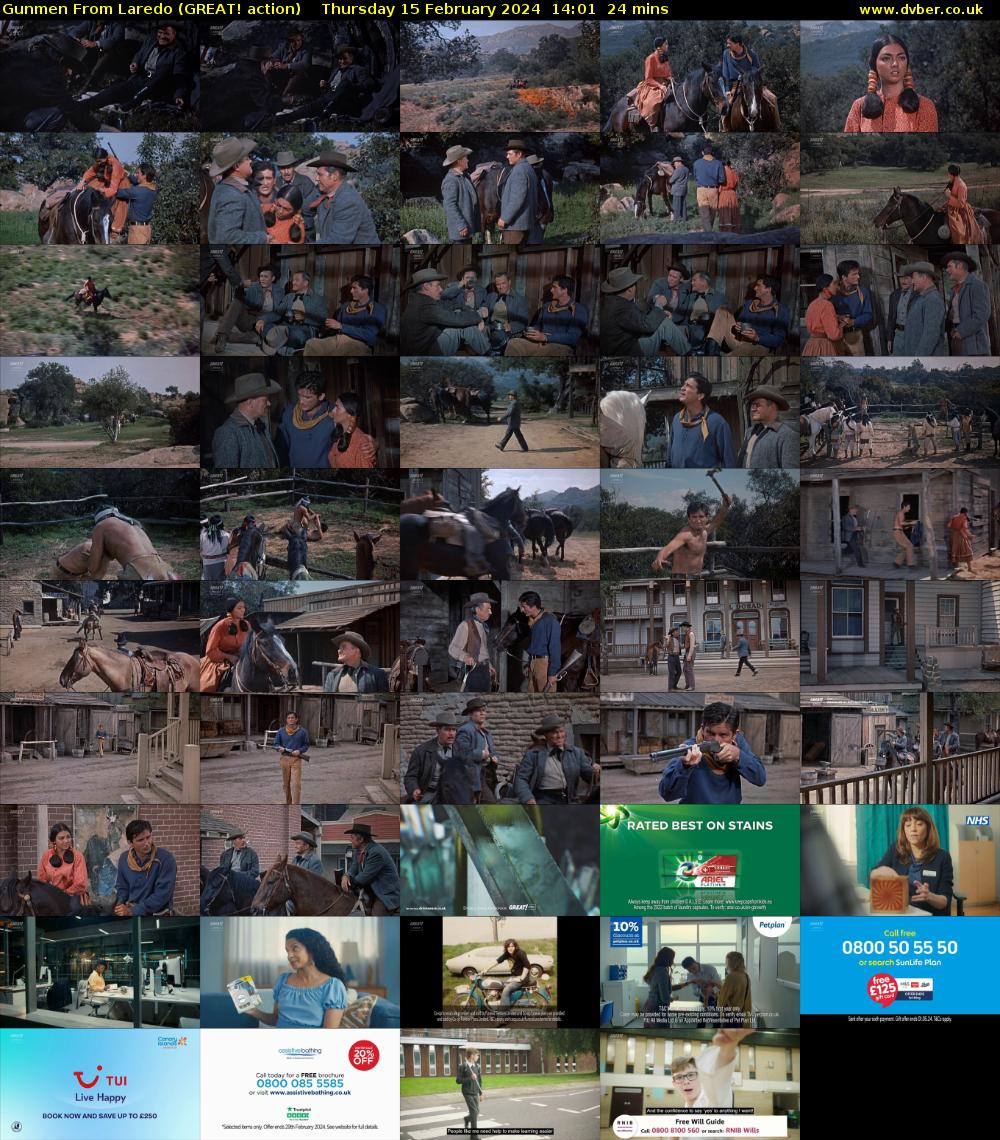 Gunmen From Laredo (GREAT! action) Thursday 15 February 2024 14:01 - 14:25