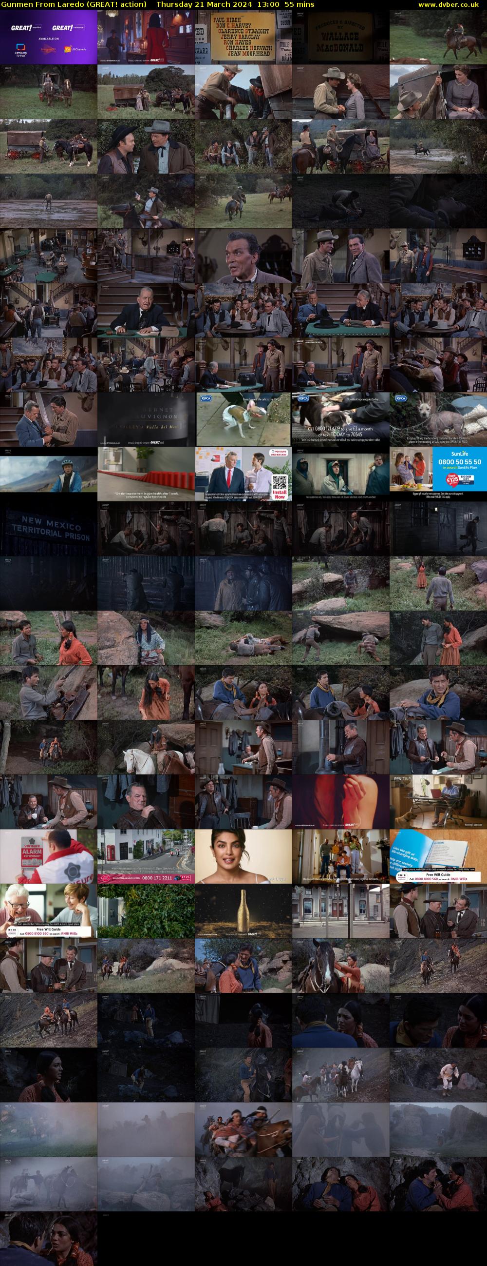 Gunmen From Laredo (GREAT! action) Thursday 21 March 2024 13:00 - 13:55