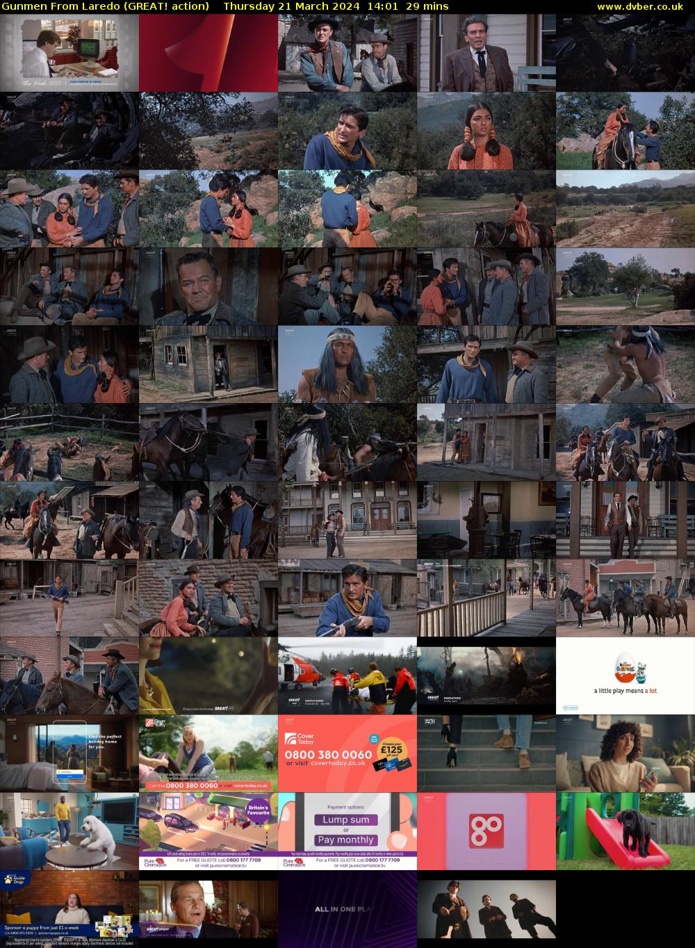 Gunmen From Laredo (GREAT! action) Thursday 21 March 2024 14:01 - 14:30