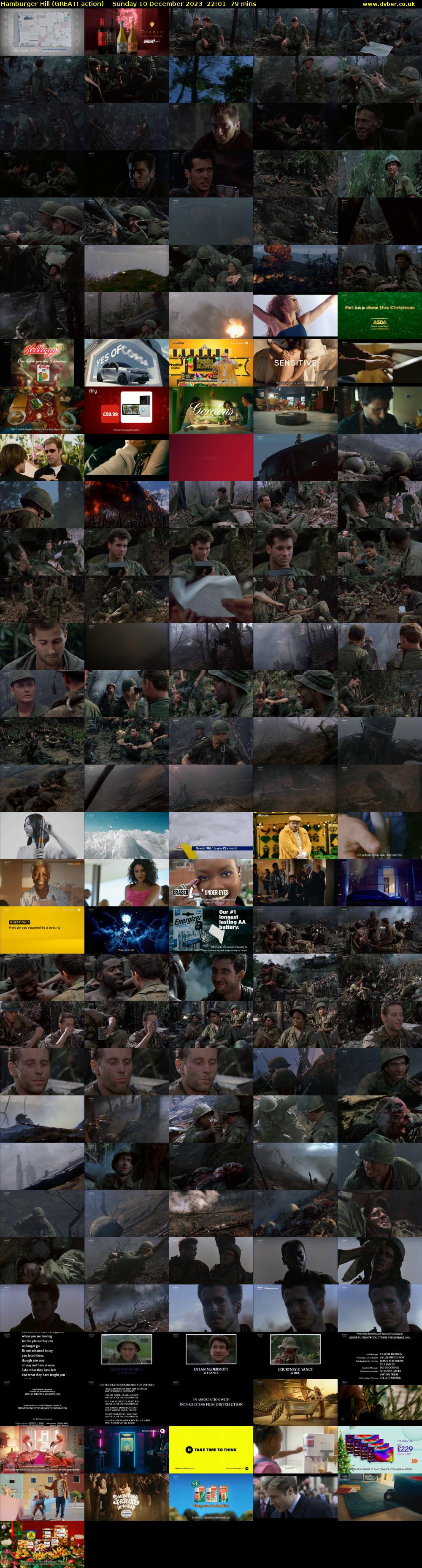 Hamburger Hill (GREAT! action) Sunday 10 December 2023 22:01 - 23:20