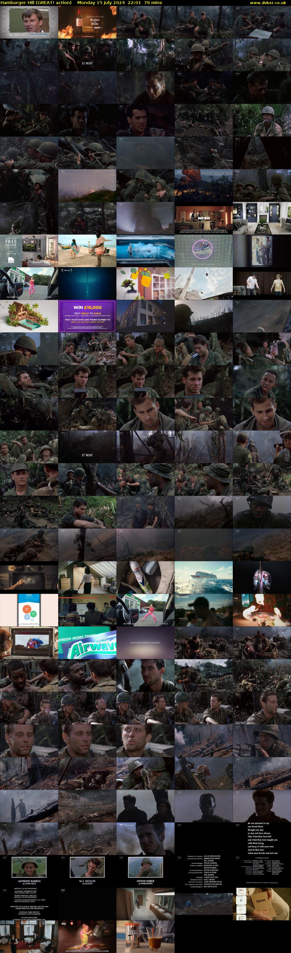 Hamburger Hill (GREAT! action) Monday 15 July 2024 22:01 - 23:20