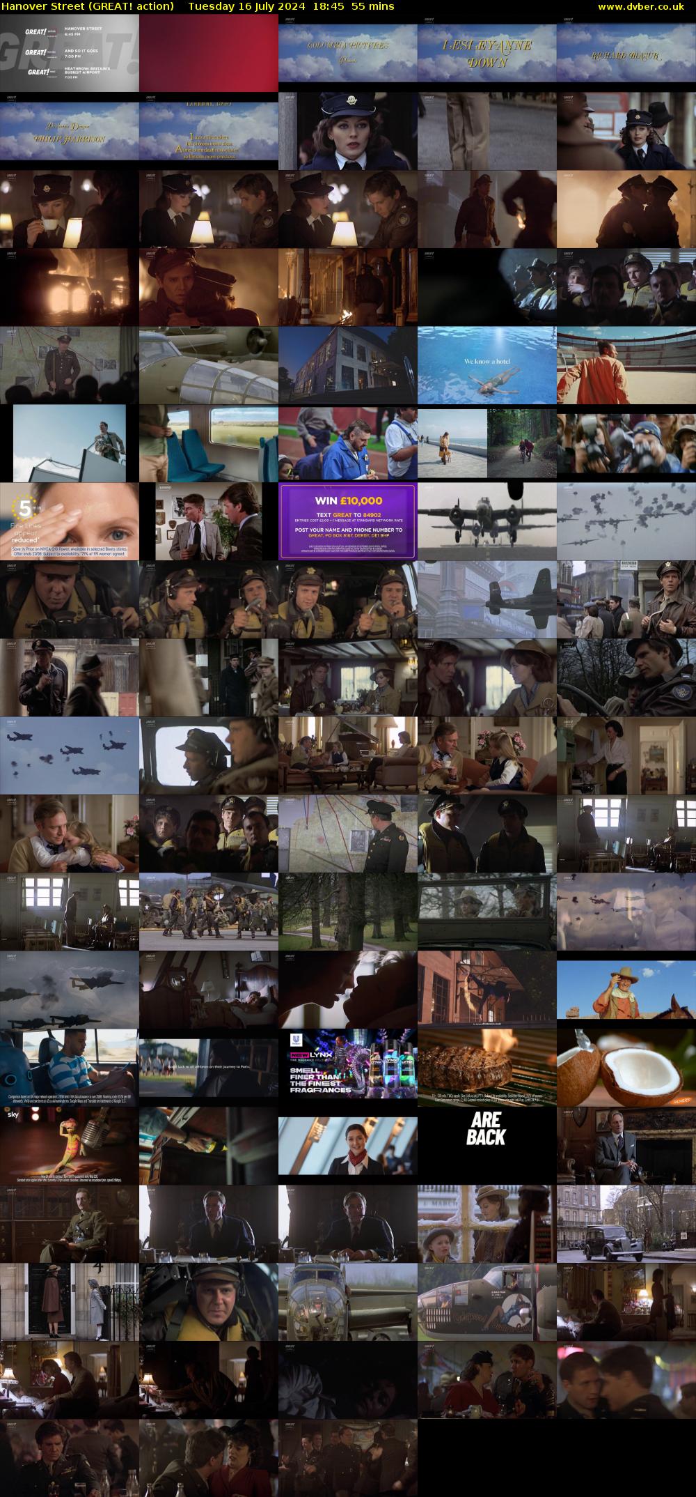 Hanover Street (GREAT! action) Tuesday 16 July 2024 18:45 - 19:40