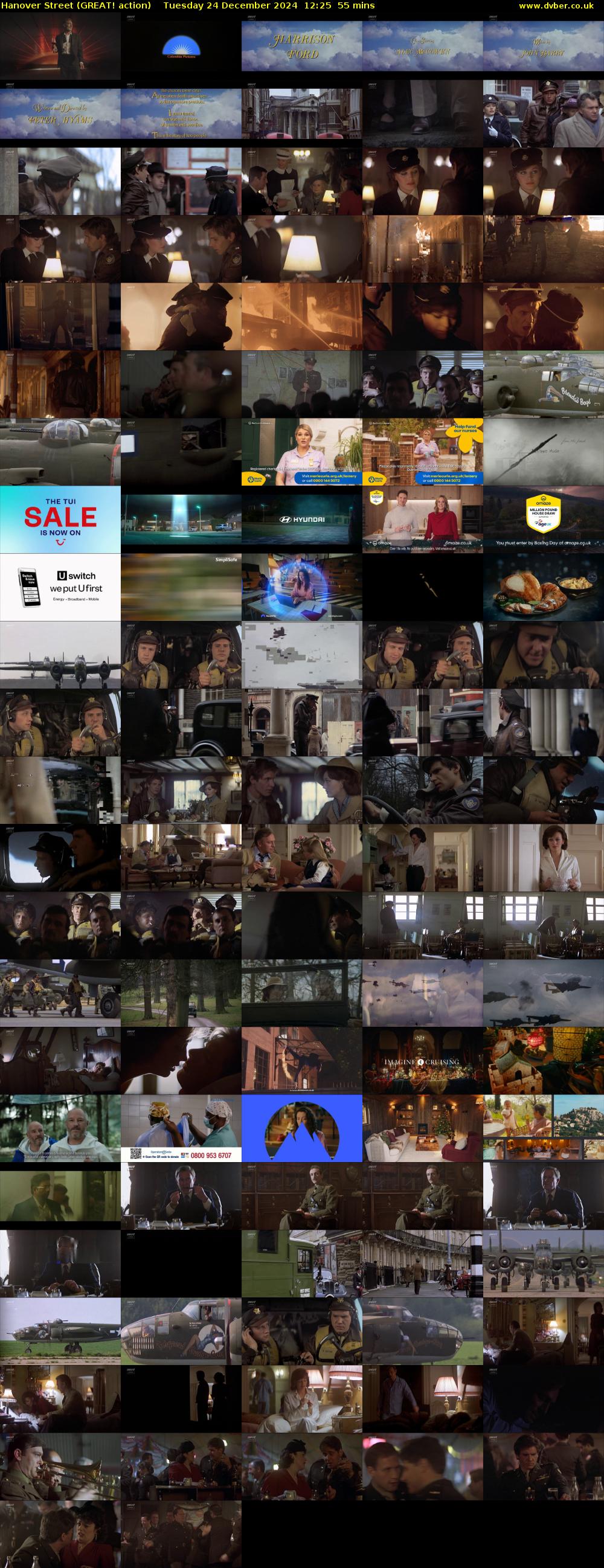 Hanover Street (GREAT! action) Tuesday 24 December 2024 12:25 - 13:20